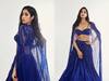 Janhvi Kapoor: ‘மயிலிறகே மயிலிறகே வருடுகிறாய் மெல்ல..’ நீல நிற உடையில் மயில் போல் தோன்றும் நடிகை ஜான்வி கபூர்!
