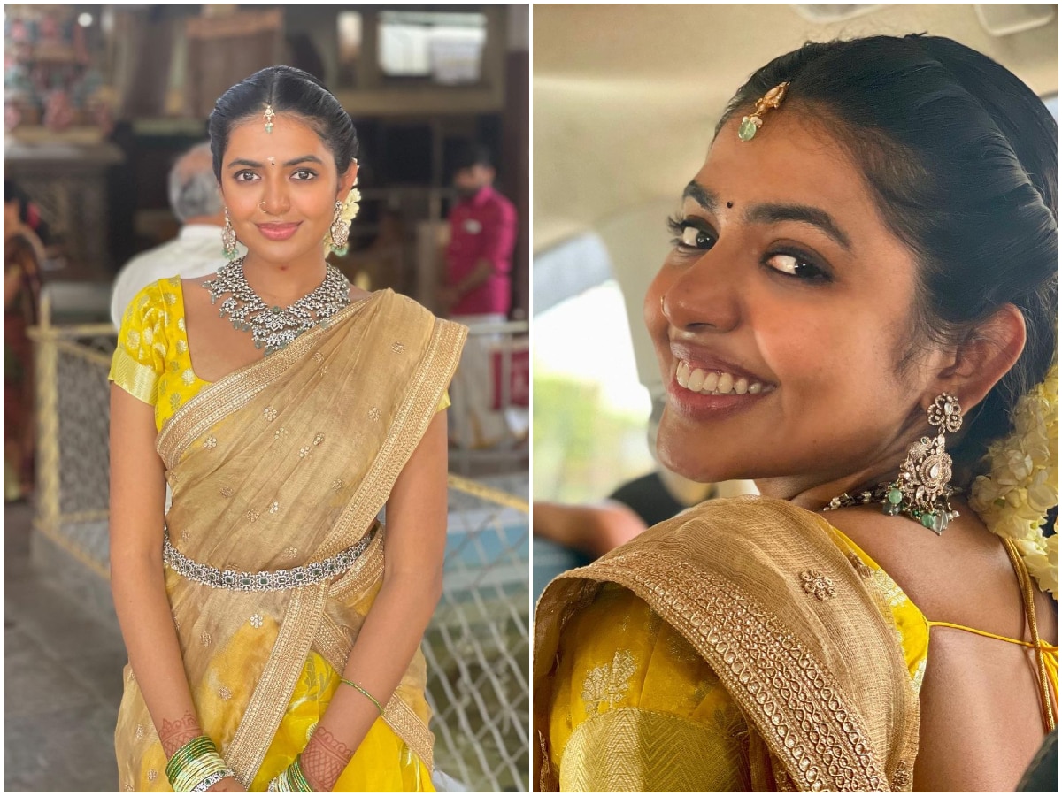 Shivani Rajashekar Latest Half Saree Photos | Shivani Rajashekar Photos ...