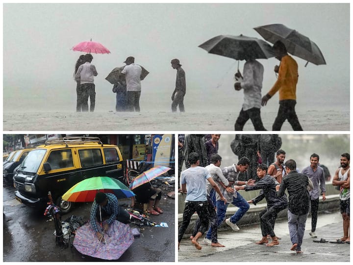 After receiving heavy rainfall in the past few days, the intensity reduced on Friday in Mumbai even as several areas remained waterlogged.