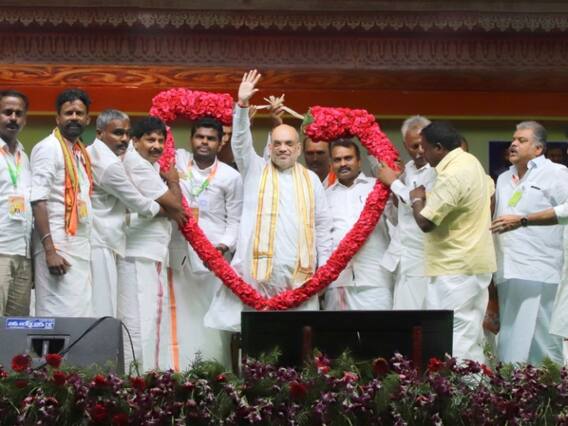 अमित शाह का विपक्षी गठबंधन INDIA पर हमला, 'सोनिया गांधी राहुल गांधी को पीएम बनाना चाहती हैं और स्टालिन...'