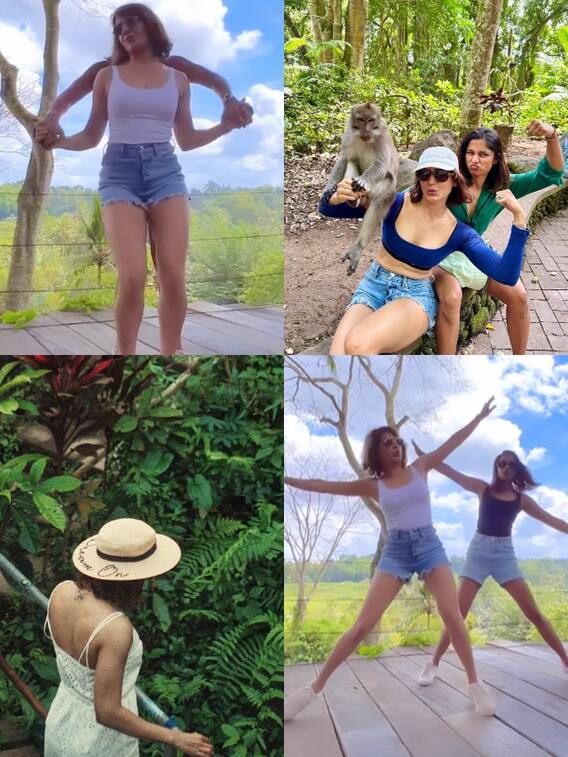 பாலி தீவில் பக்கா மாஸாக டான்ஸ் ஆடிய சாம்!