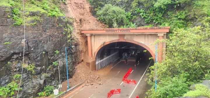 पुणे मुंबई द्रुतगती मार्गावरील वाहतूक किवळेपासून पुढं सोडली जात आहे.