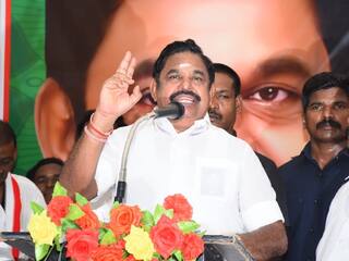 DMK is the only party that plays double roles -Edappadi Palaniswami. EPS Speech: செந்தில் பாலாஜியை விடுவித்தால்தான் மக்கள் பாராட்டுவார்கள் - எடப்பாடி பழனிசாமி பேச்சு