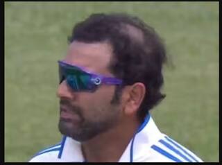 Rohit Sharma's Hair Fall : नेतृत्वाचं प्रेशर? रोहित शर्माच्या डोक्यावरील केस उडाले, फोटो व्हायरल 