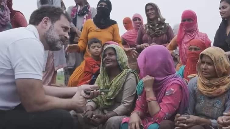 A farmer woman from Sonipat asked Sonia Gandhi about Rahul Gandhis marriage Rahul Gandhi Marriage: જ્યારે સોનીપતનીખેડૂત  મહિલાએ પુછી લીધું લગ્ન ક્યારે કરશો, જાણો  રાહુલ ગાંઘીએ શું આપ્યો જવાબ?