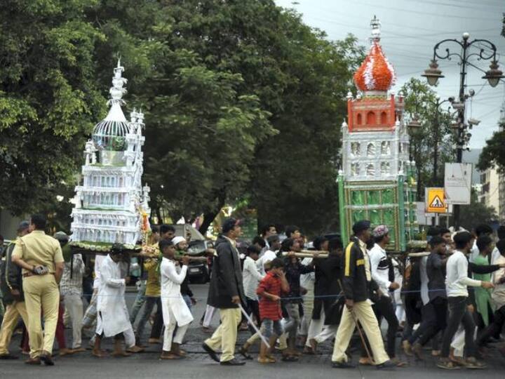 Muharram 2023: मुहर्रम जुलूस को लेकर झारखंड में सुरक्षा की कड़ी व्यवस्था, ड्रोन कैमरे से होगी चप्पे-चप्पे की निगरानी Jharkhand Tight security regarding Muharram procession surveillance will be done with drone camera Muharram 2023: मुहर्रम जुलूस को लेकर झारखंड में सुरक्षा की कड़ी व्यवस्था, ड्रोन कैमरे से होगी चप्पे-चप्पे की निगरानी