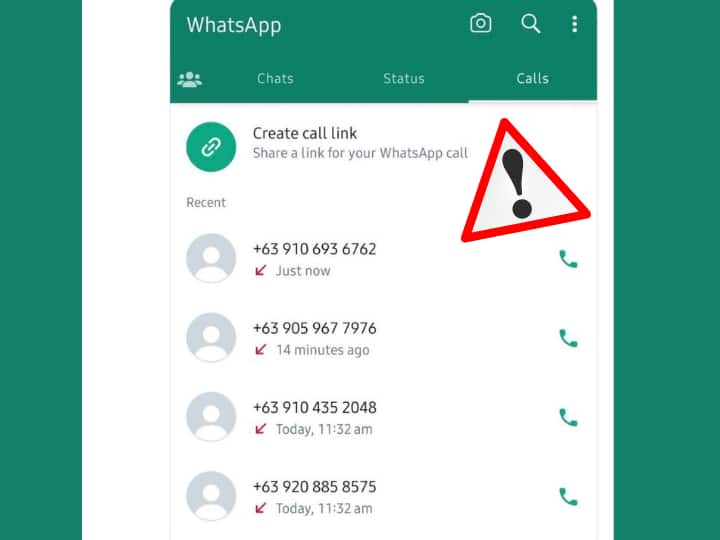 Getting Calls from unknown numbers in WhatsApp here is what you should do WhatsApp पर +92, +84 या +62 नंबर से आए कॉल तो तुरंत करें ये काम, इग्नोर करना पड़ सकता है भारी 
