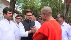 Anurag Thakur: রাজ্যে এসে শ্রীরামকৃষ্ণ দেবের জন্মস্থানে গেলেন কেন্দ্রীয় মন্ত্রী অনুরাগ ঠাকুর