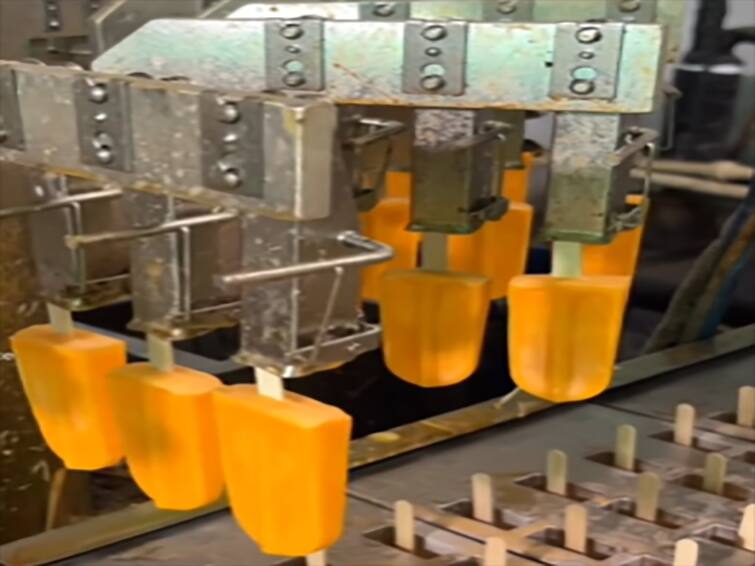 How Orange Popsicles Are Made In A Factory Internet Is Divided video goes on viral Watch Video: ஆரஞ்சு குச்சி ஐஸ் இப்படி தான் தயாரிக்கப்படுகிறதா..? வைரலான வீடியோ