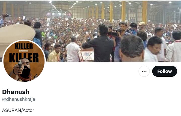 இதற்கிடையே, நேற்று வரை தனுஷின் டிவிட்டர் கணக்கில் ப்ளு டிக் இருந்த நிலையில் இன்று திடீரென நீக்கப்பட்டுள்ளது.