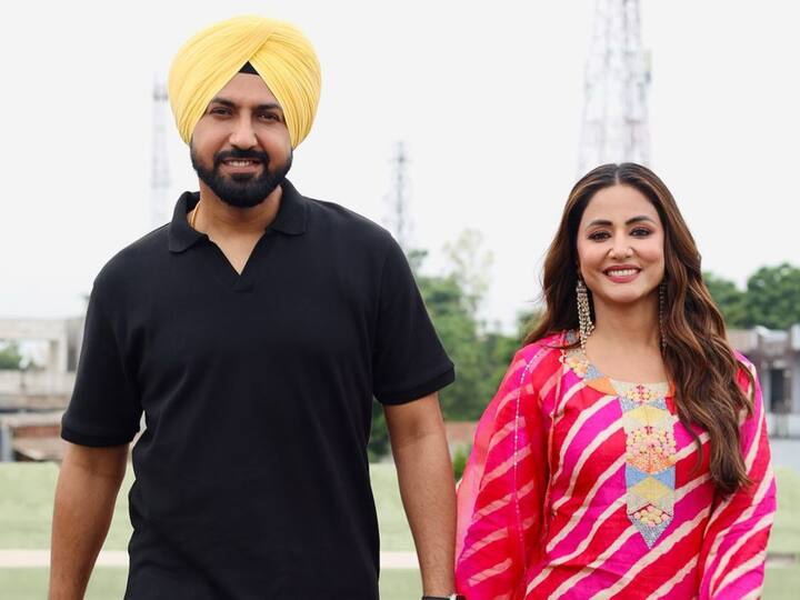 Hina Khan announced her Punjabi film debut in Shinda Shinda No Papa alongside the industry's megastar Gippy Grewal