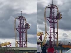 Viral Video: ఎగ్జైట్‌మెంట్‌ కోసం రోలర్‌కోస్టర్ ఎక్కితే సరదా తీరిపోయింది - వైరల్ వీడియో