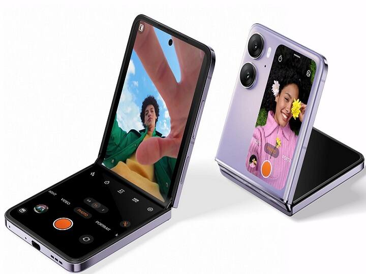 Oppo Find N2 Flip: ओप्पो का यह फ्लिपफोन आप खरीद सकते हैं. फ्लिपकार्ट पर इसकी शुरुआती कीमत (8GB +256 GB RAM) फिलहाल 89,999 रुपये है. इसमें 6.8 इंच Full HD+ डिस्प्ले है. साथ ही 50MP + 8MP प्राइमरी और 32MP सेल्फी कैमरा है.