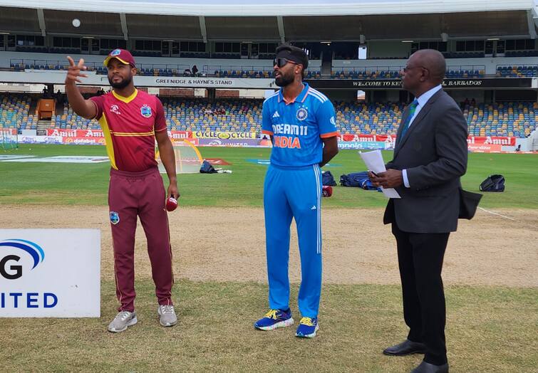 West Indies vs India, 2 ODI West Indies have won the toss and have opted to field IND vs WI: ரோகித், விராட் இல்லை.. ப்ளேயிங் லெவனில் சஞ்சு.. இமாலய இலக்கை நிர்ணயிக்குமா இந்தியா..?