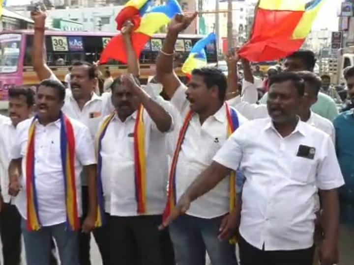 அன்புமணி கைதுக்கு கண்டனம்; கரூரில் பாட்டாளி மக்கள் கட்சியினர் ஆர்ப்பாட்டம்