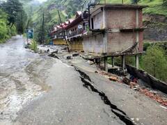 Several Houses In Shimla Face Risk Of Sinking As Heavy Rain Continues To Batter Himachal Pradesh