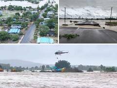 Indian Air Force Conducts Rescue Operation In Flood-Hit Telangana As Godavari In Spate: IN PICS
