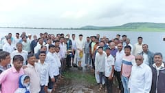 कोल्हापूर : मुरगुडमधील ऐतिहासिक सर पिराजीराव तलाव पूर्ण क्षमतेने भरला