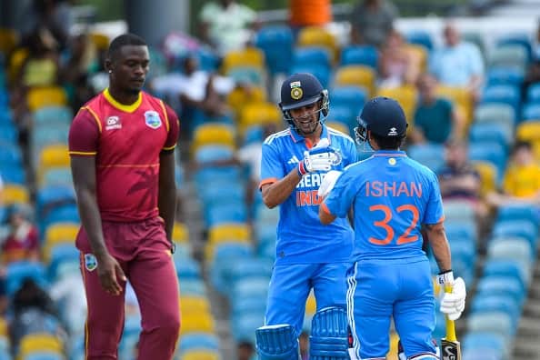 Star India opener Shubman Gill scored 34 runs off 39 balls against West Indies in IND vs WI 2nd ODI.