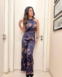 ਜੰਪਸੂਟ 'ਚ ਹਿਨਾ ਖਾਨ ਨੇ ਸ਼ੇਅਰ ਕੀਤਾ ਗਲੈਮਰਸ ਅਵਤਾਰ , ਕਾਤਲਾਨਾ ਅੰਦਾਜ਼ ਦੇਖ ਫੈਨਜ਼ ਹੋਏ ਮਦਹੋਸ਼