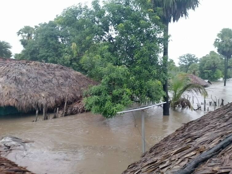 Chhattisgarh storm rain heavy rainfall flood Bijapur darbha Storm drain bastar news ANN Chhattisgarh: बस्तर में आफत की बारिश ने ली मां-बेटे की जान, नाले में बहे दोनों, कई सड़कें हुई जलमग्न