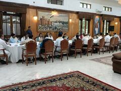 India Bloc MPs Meet Manipur Governor Anusuiya Uikey, Submit Memorandum To Restore Peace