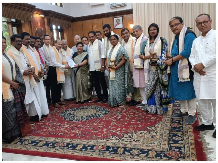 INDIA Alliance Oppn MPs Meet Manipur Governor Anusuiya Uikey On Day 2 Of State Visit 'Brazen Indifference': INDIA Bloc MPs Urge Manipur Guv To Restore Peace, Slams PM Modi's 'Silence'