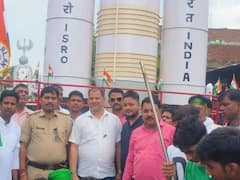 गया में मिशन Chandrayaan-3 के लुक में बनाया ताजिया, सेल्फी लेने वालों की उमड़ी भीड़, देखें तस्वीरें