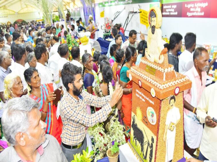 Trichy: 2 lakh 50 thousand people visited the agricultural exhibition Officers information TNN 2 லட்சம் 50 ஆயிரம் பேர் பார்வையிட்ட திருச்சி வேளாண்மை கண்காட்சி