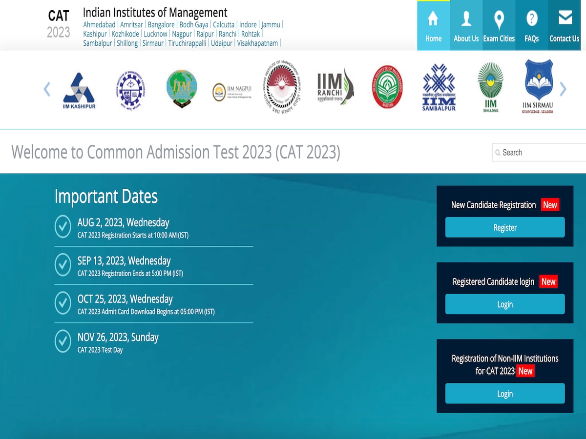 IIM CAT 2023 Notification Released On Iimcat.ac.in, CAT 2023 ...