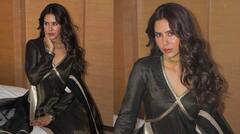 Sonam Bajwa: ਸੋਨਮ ਬਾਜਵਾ ਦੀ ਖੂਬਸੂਰਤੀ ਦਾ ਜਲਵਾ ਜਾਰੀ, ਫੈਨਜ਼ ਨੂੰ ਬਲੈਕ ਸੂਟ 'ਚ ਪਸੰਦ ਆਈ ਅਦਾਕਾਰਾ