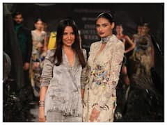 Athiya Shetty Walks The Ramp For Anamika Khanna At India Couture Week - See Pics