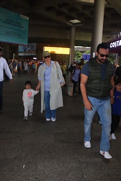 కుటుంబ సమేతంగా కనిపించిన ‘దేవర’ విలన్ - భార్య, కొడుకుతో!