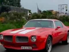 MS Dhoni Drives On Streets Of Ranchi In Classic Pontiac Firebird, Video Goes Viral