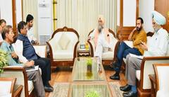 ਸੰਧਵਾਂ ਵੱਲੋਂ ਕਿਸਾਨਾਂ ਨੂੰ ਲਿਫ਼ਟ ਪੰਪਾਂ ਦੀ ਵਰਤੋਂ ਸਬੰਧੀ ਦਰਪੇਸ਼ ਸਮੱਸਿਆਵਾਂ ਦੇ ਹੱਲ ਲਈ ਵਿਭਾਗੀ ਅਧਿਕਾਰੀਆਂ ਨਾਲ ਵਿਚਾਰ-ਚਰਚਾ