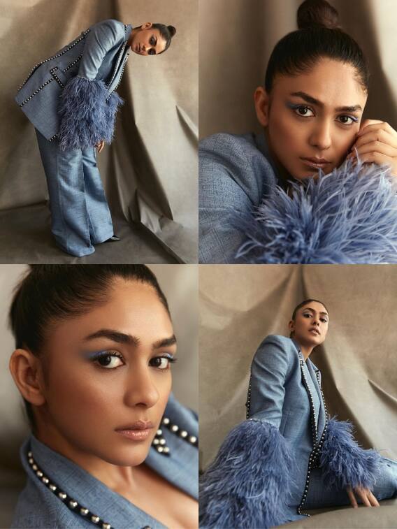 கொள்ளை கொள்ளும்  மிருணாள் தாக்கூரின் ஸ்டைலிஷ் லுக்!