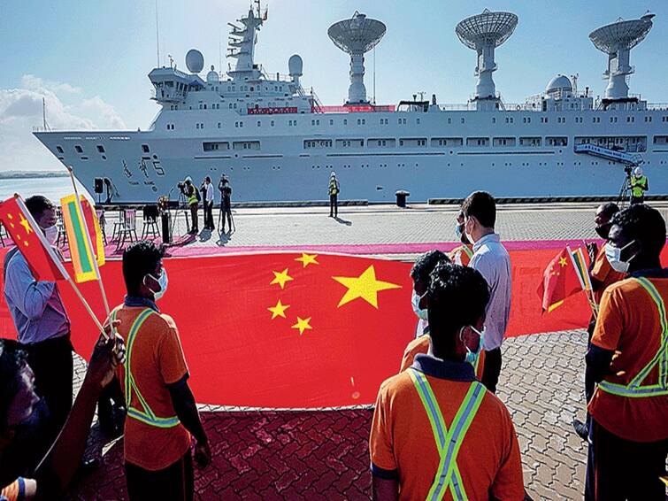 China may be planning overseas naval bases in Hambantota says America research institute Hambantota: சீனாவின் மாஸ்டர் பிளான்..இந்தியாவுக்கு அச்சுறுத்தலாக மாறுகிறதா ஹம்பாந்தோட்டை துறைமுகம்?