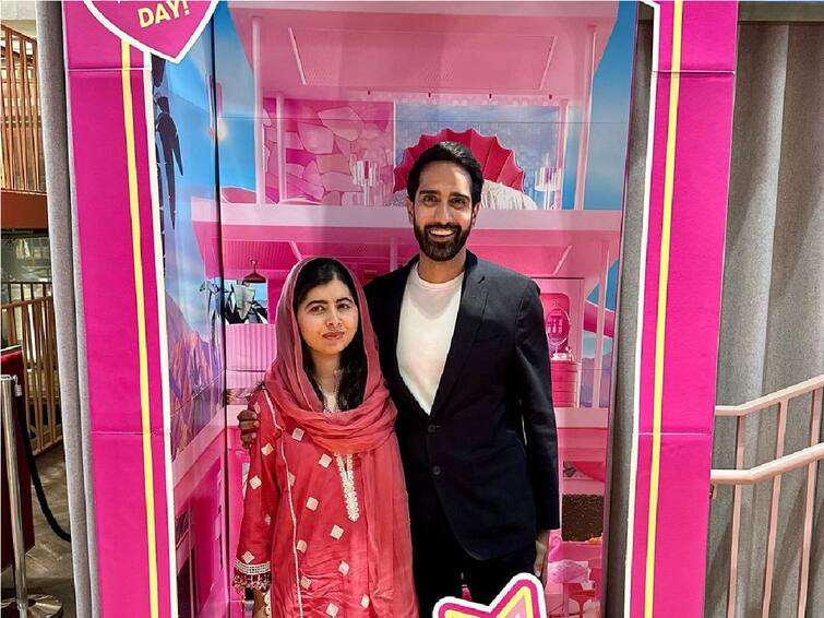 Malala Yousafzai Embraces Desi Barbie Look On Movie Date With Husband Asser Malik Malala Yousafzai Embraces Desi Barbie Look On Movie Date With Husband