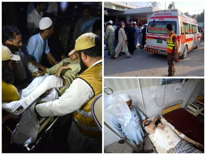 At least 46 people were killed and over 100 injured when a suicide bomber detonated explosives at a political rally in northwestern Pakistan's Bajaur district, which borders Afghanistan.