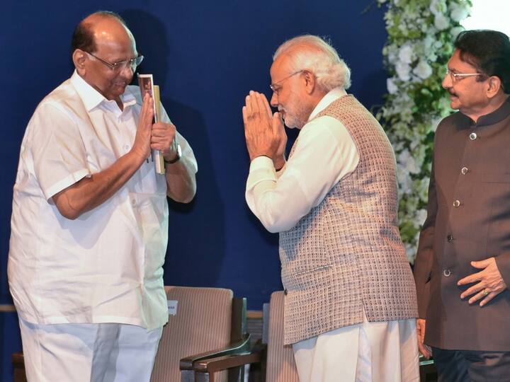 Sharad Pawar To Felicitate PM Modi With Lokmanya Tilak Award Pune Share Stage With Ajit Pawar Eknath Shinde Sharad Pawar To Felicitate PM Modi With Lokmanya Tilak Award Today, Share Stage With Ajit Pawar