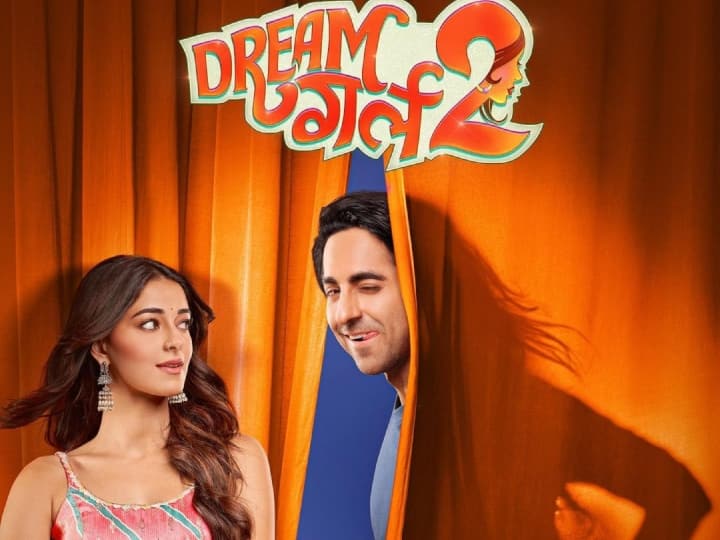 Ayushmann Khurrana Ananya Panday Dream Girl 2 poster released trailer will release tonight Dream Girl 2 Poster: 'ड्रीम गर्ल 2' के नए पोस्टर में दिखी आयुष्मान खुराना संग अनन्या पांडे की जबरदस्त केमिस्ट्री, जानिए- कब रिलीज होगा ट्रेलर