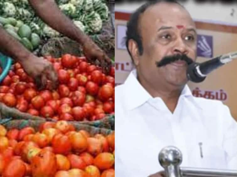 Minister Periya Karuppan's announcement Sale of tomatoes in 500 ration shops from tomorrow Tomato Price: நாளை முதல் 500 ரேஷன் கடைகளில் தக்காளி விற்பனை - அமைச்சர் பெரியகருப்பன் அறிவிப்பு!