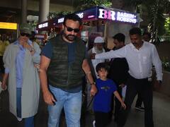 కుటుంబ సమేతంగా కనిపించిన ‘దేవర’ విలన్ - భార్య, కొడుకుతో!