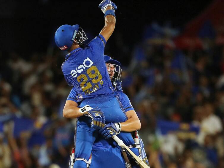 Nicholas Poorans 55 ball 137 helps MI New Yark clinch Major Cricket League title MI New York: జస్ట్‌ 55 బంతుల్లోనే 137 బాదేసిన పూరన్‌! మేజర్‌ లీగ్‌ విజేత ఎంఐ న్యూయార్క్‌!