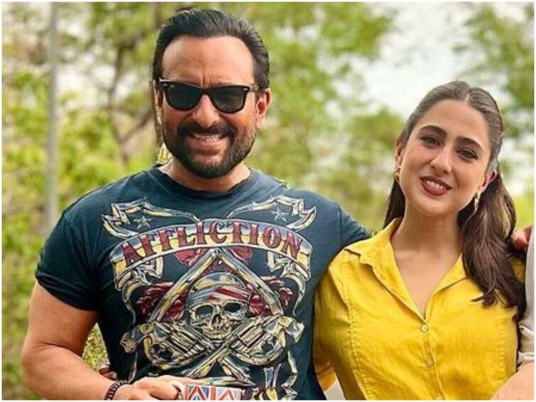 Sara Ali Khan and Saif Ali Khan come together in ad for first time, fans want to see them in movie now తండ్రి సైఫ్‌ను అరెస్ట్ చేసిన కూతురు సారా అలీ ఖాన్ - ఇదేం మాస్ యాడ్ మామా!