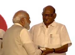 जब पीएम मोदी और शरद पवार ने मिलाया हाथ...मंच साझा करने के बाद क्या कुछ बोले NCP चीफ?
