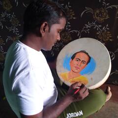 Anna Bhau Sathe Jayanti: मालेगावात शाहिरी डफावर साकारले अण्णाभाऊ साठे