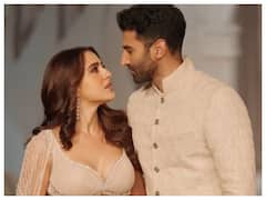 Sara Ali Khan And Aditya Roy Kapur Turn Show Stopper For Shantanu & Nikhil At India Couture Week - See Pics