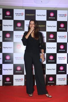 Tamannah Bhatia Arrives With Vijay Varma For 'Kaalkoot' Screening, Tripti Dimri And Others Attend