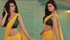 ਯੈਲੋ ਸਾੜੀ ਪਹਿਨ ਕੇ ਸ਼ਵੇਤਾ ਤਿਵਾਰੀ ਨੇ ਵਧਾਇਆ ਇੰਟਰਨੈੱਟ ਦਾ ਪਾਰਾ , ਫੈਨਜ਼ ਹੋਏ ਦੀਵਾਨੇ